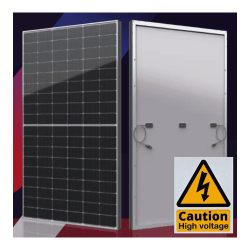 Seraphim SIV N-TOPCON Series 440W - Black Fixed Frame Solar Panel - Unwind Designs