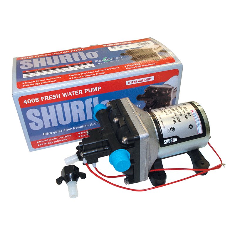 Shurflo 12V Water Pump (10L) - Unwind Designs