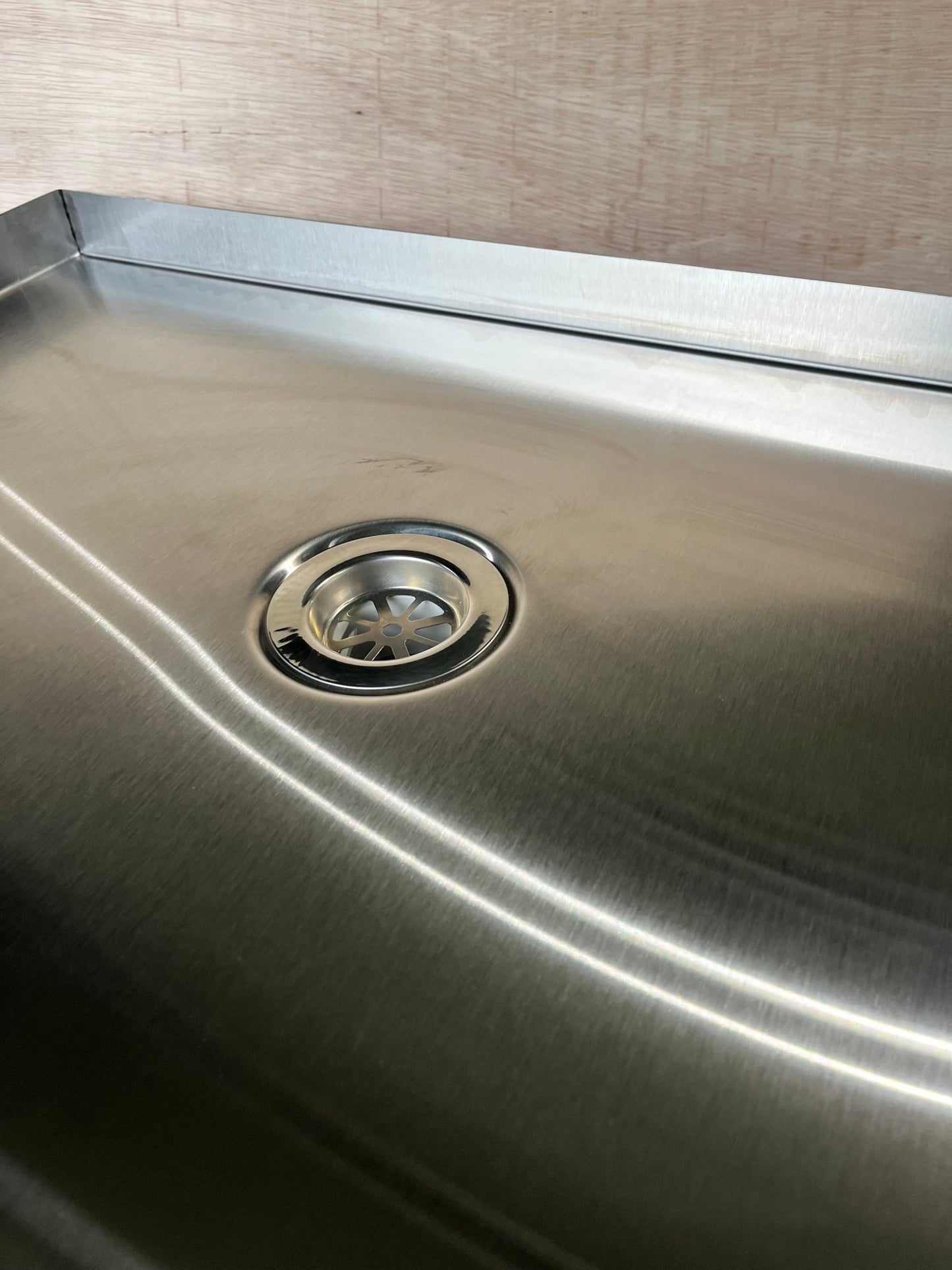 Stainless Steel Campervan Shower Tray - Unwind Designs