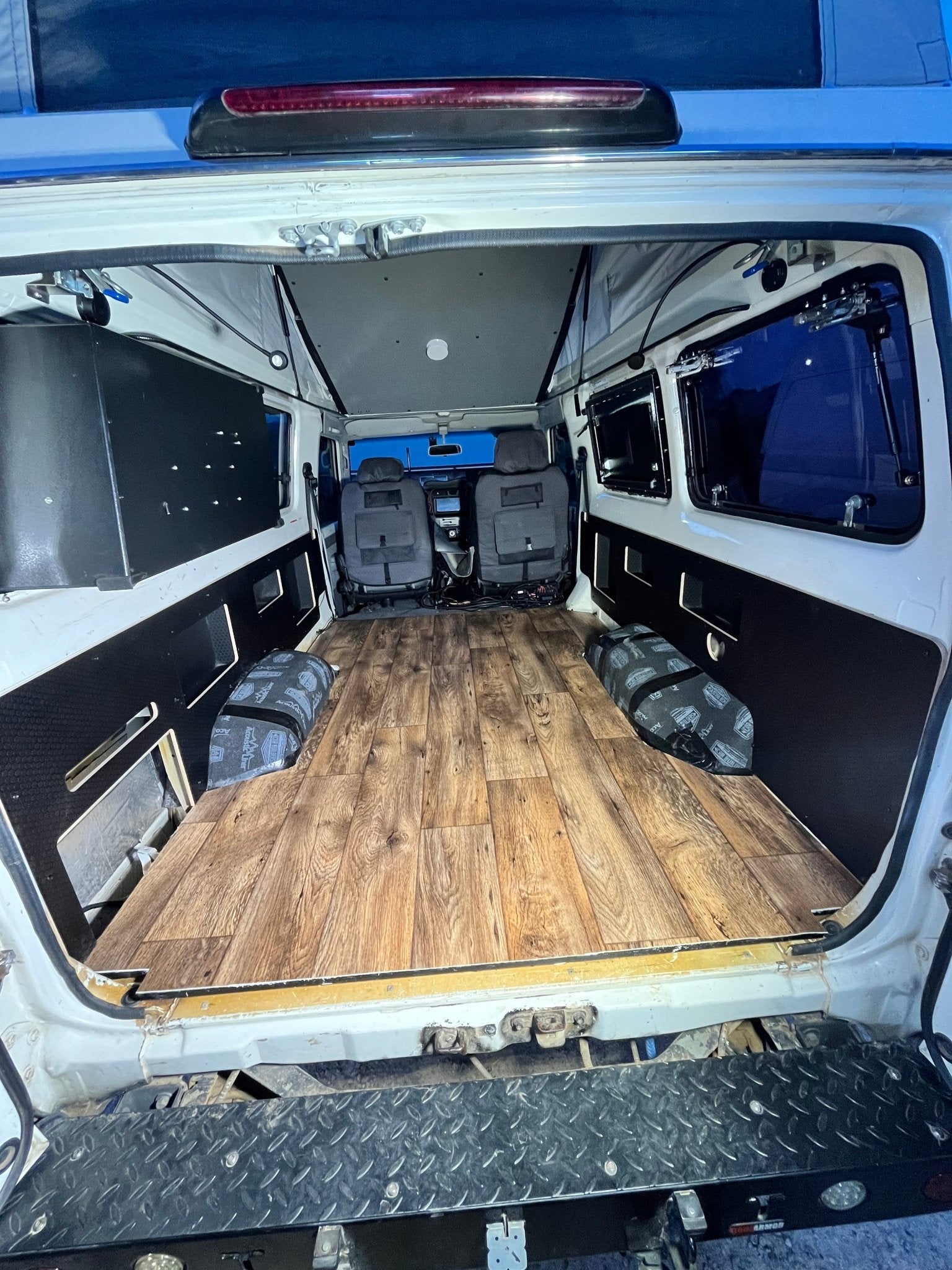 Toyota Troopcarrier Plywood Floor - Unwind Designs