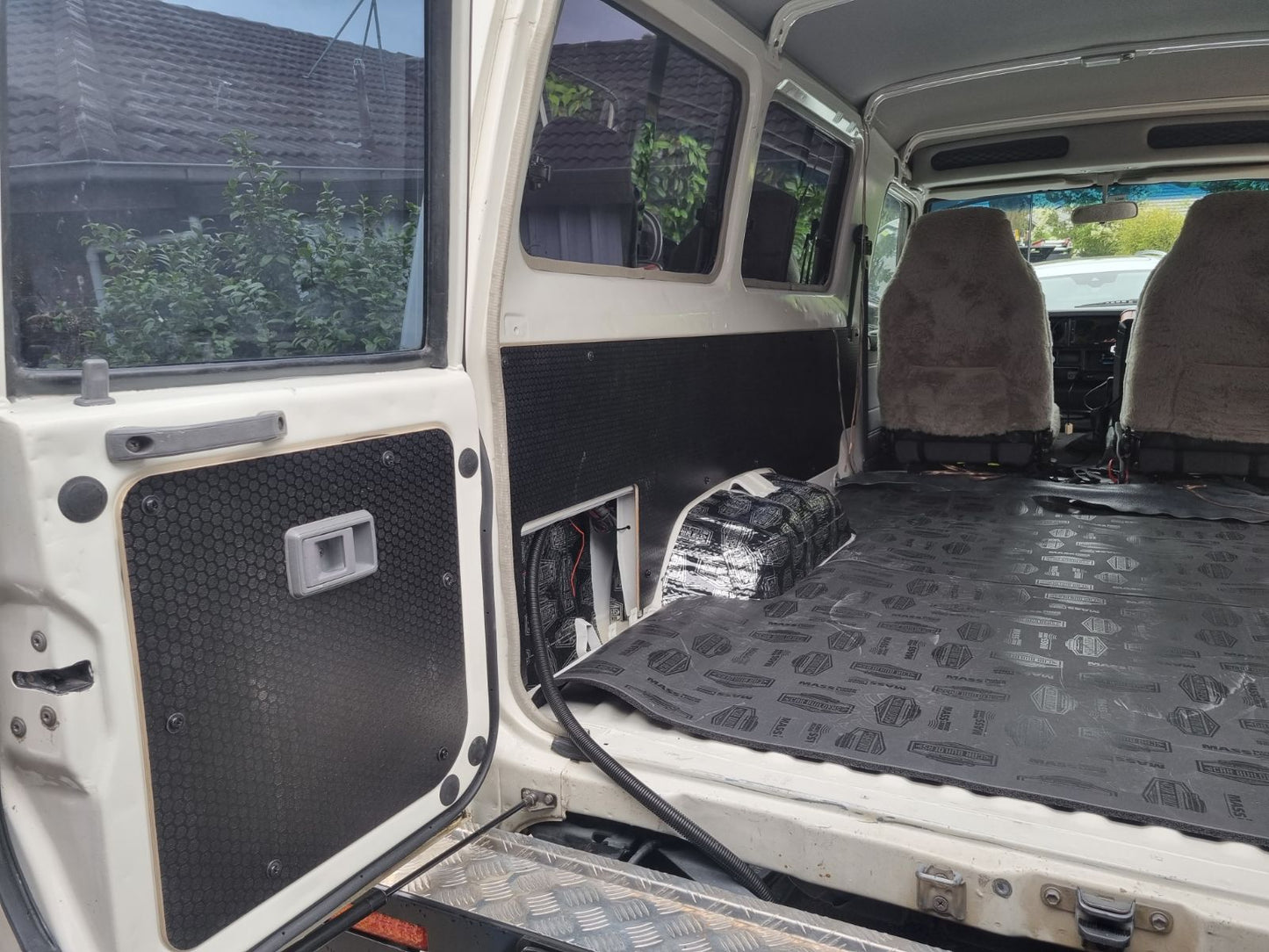 Toyota Troopcarrier replacement side panels - Unwind Designs